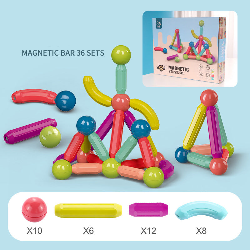 Magnetic Stick Building Blocks Game For Children