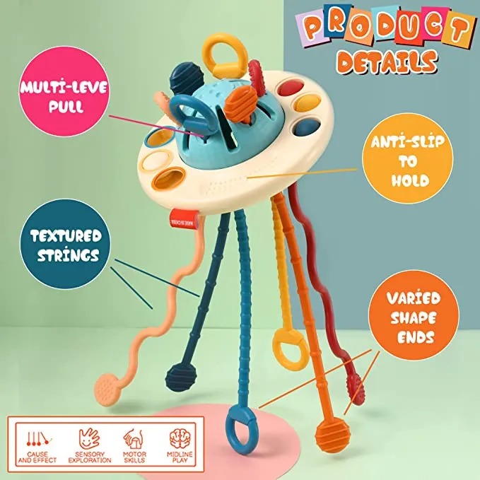 Sensory Development Silicone Finger Lala Play Toys