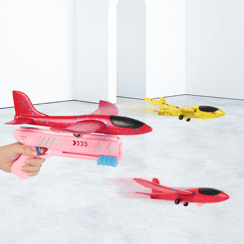 Airplane Foam Gun Toy For Children