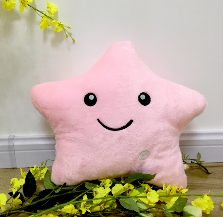 LED Light Colorful Cushion Stars