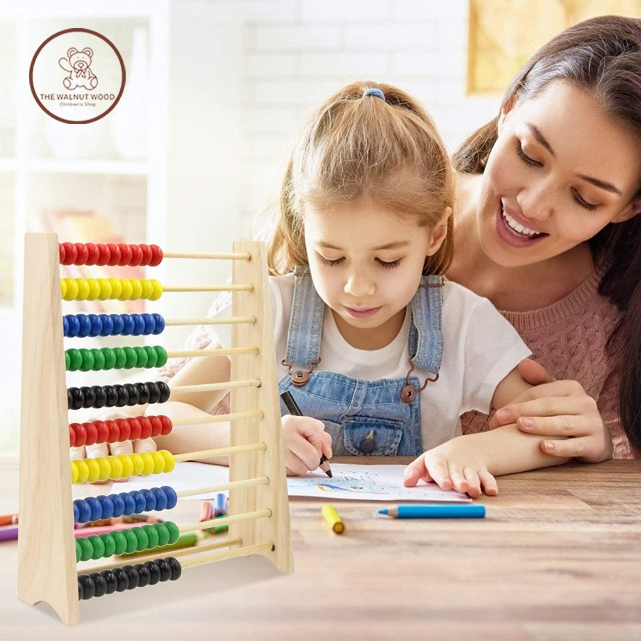Wooden Abacus Child Toy