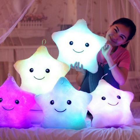 LED Light Colorful Cushion Stars