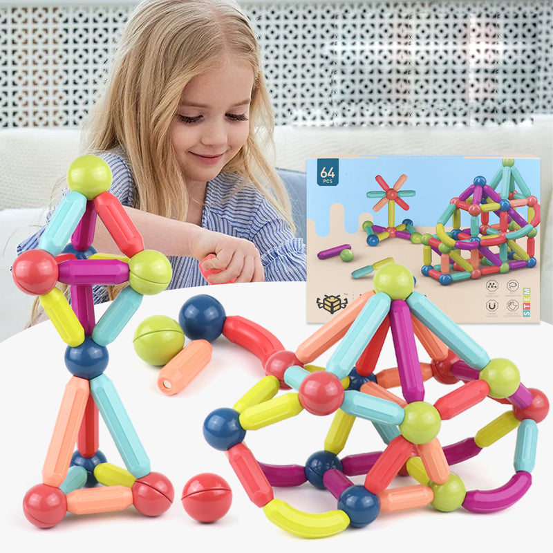 Magnetic Stick Building Blocks Game For Children