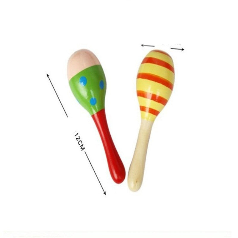 Wooden Sand Rattles