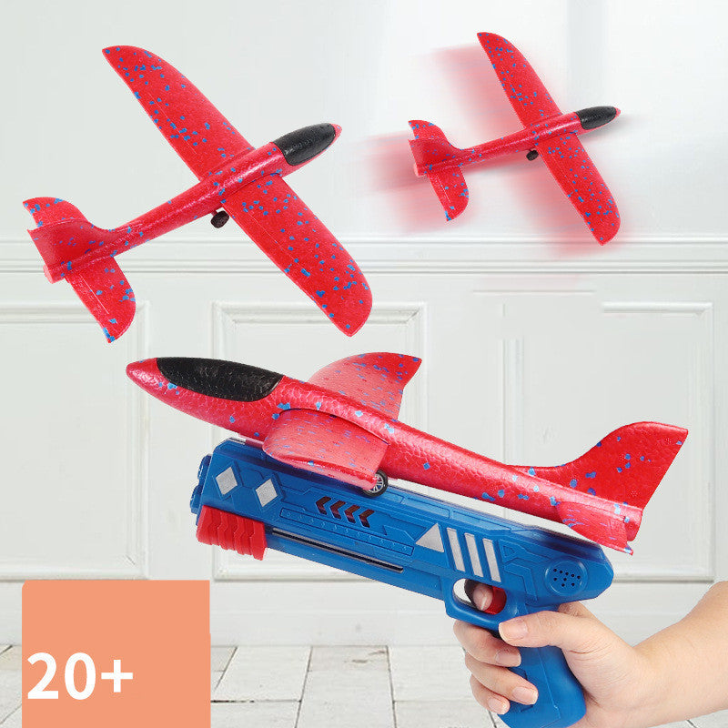 Airplane Foam Gun Toy For Children