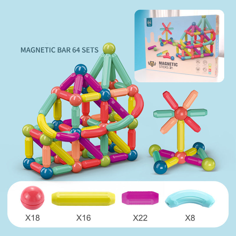 Magnetic Stick Building Blocks Game For Children