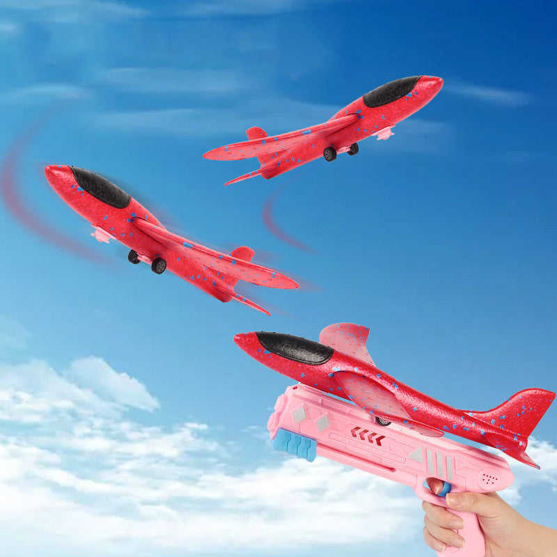 Airplane Foam Gun Toy For Children